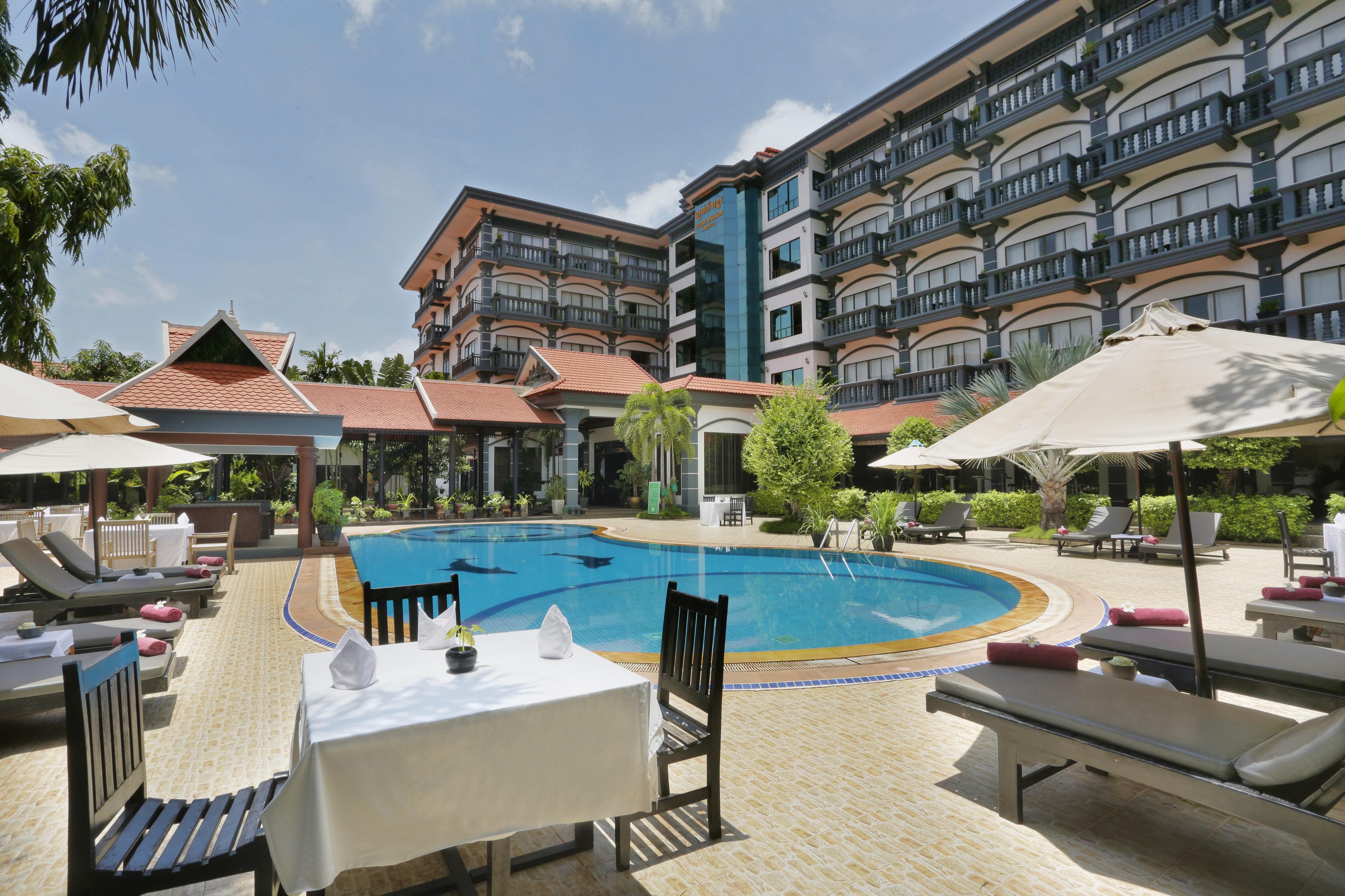 Lucky Angkor Hotel & Spa Siem Reap Dış mekan fotoğraf
