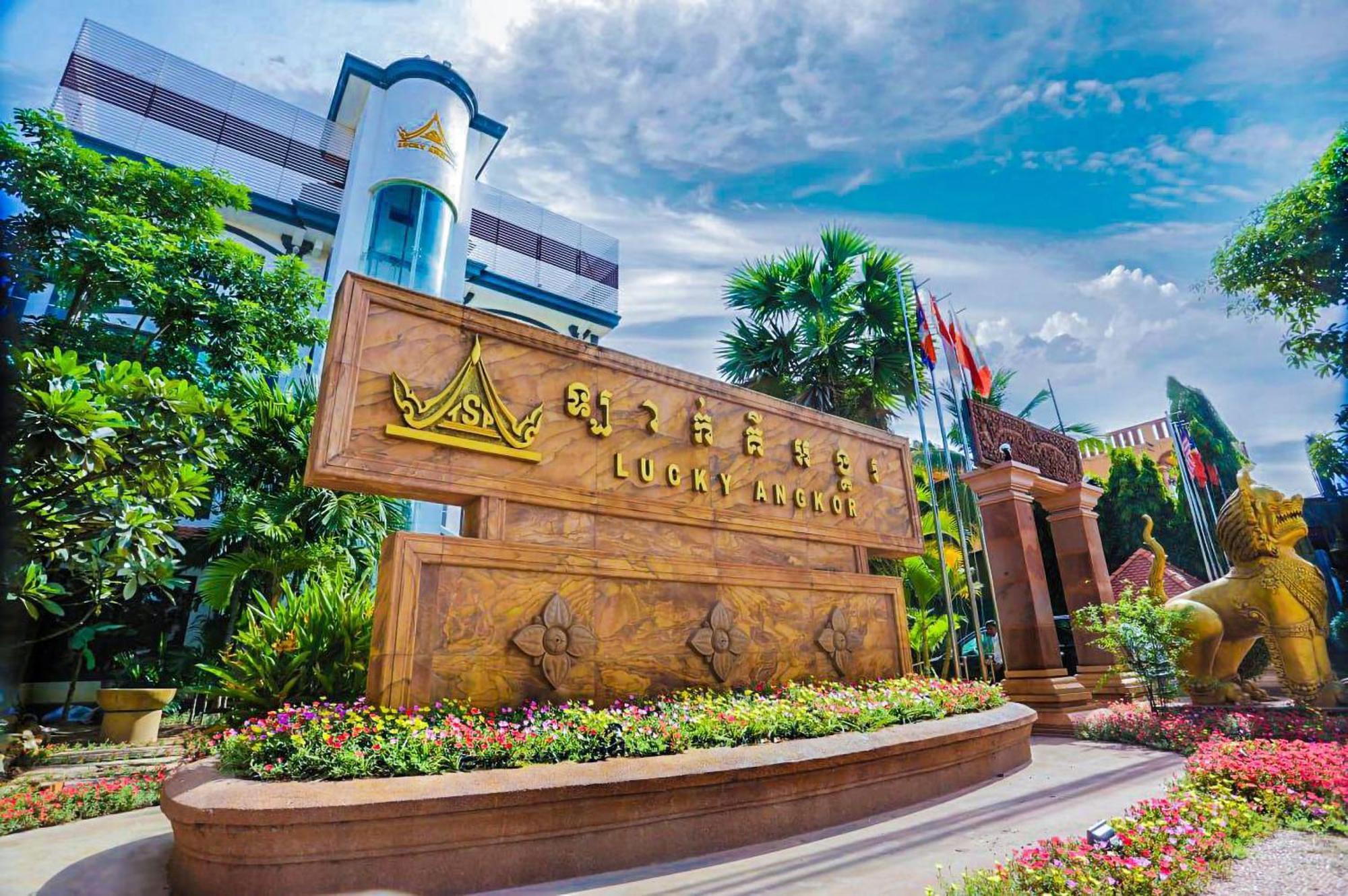Lucky Angkor Hotel & Spa Siem Reap Dış mekan fotoğraf